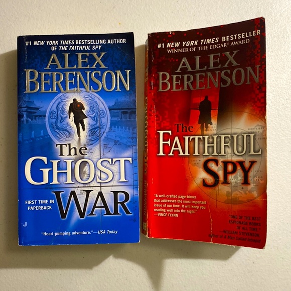 Penguin Books Other - 2 Alex Berenson books - The Faithful Spy & The Ghost of War